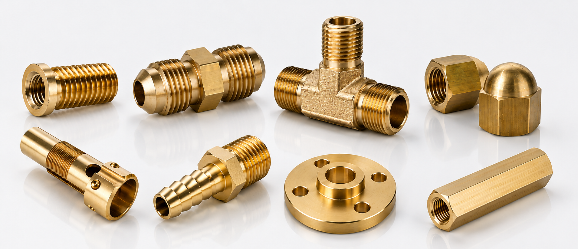 Precision Brass CNC Turned Components Manufacturer and Exporter from India