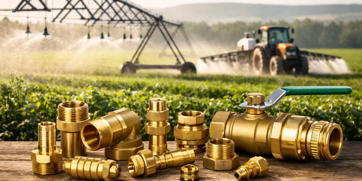Brass agro parts for irrigation systems and agricultural equipment